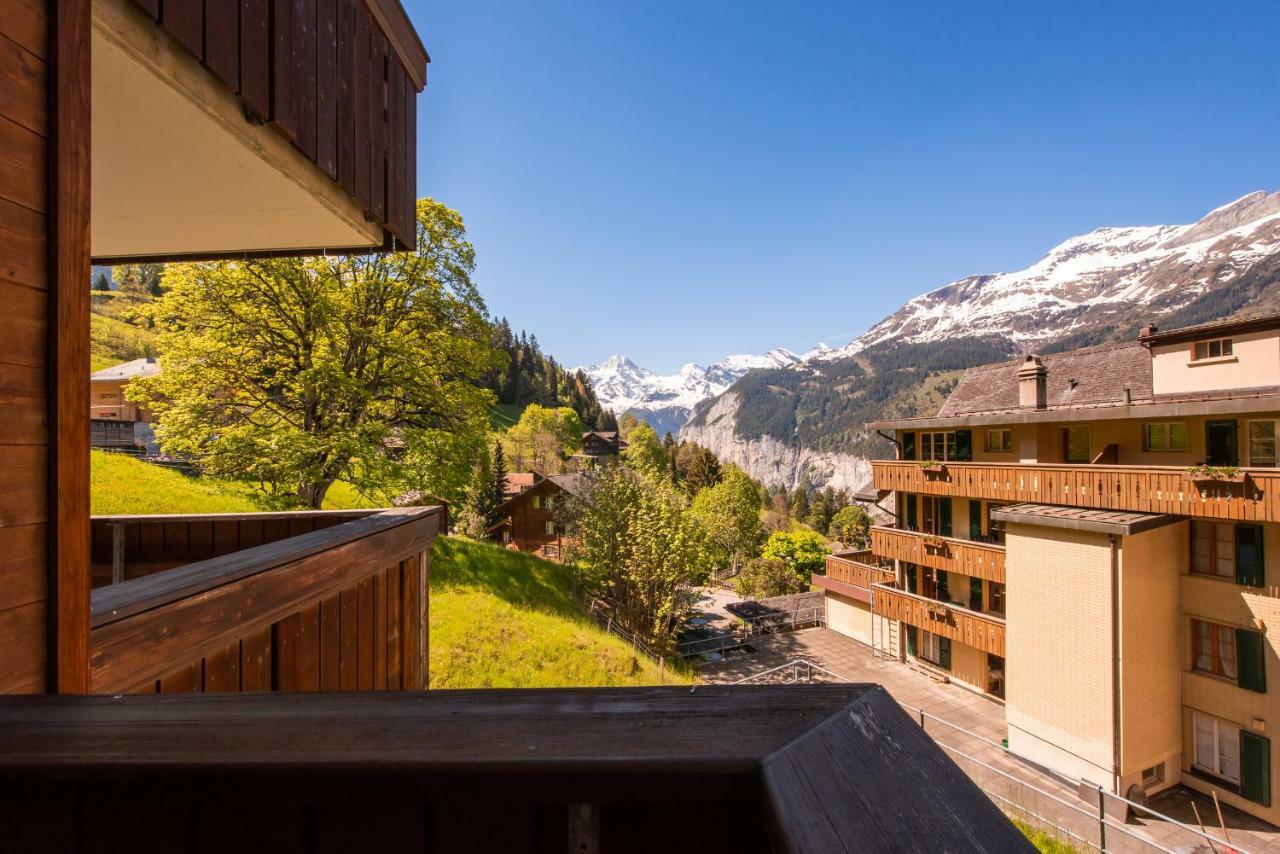Apartament Roossi-Huus 3 Wengen Zewnętrze zdjęcie