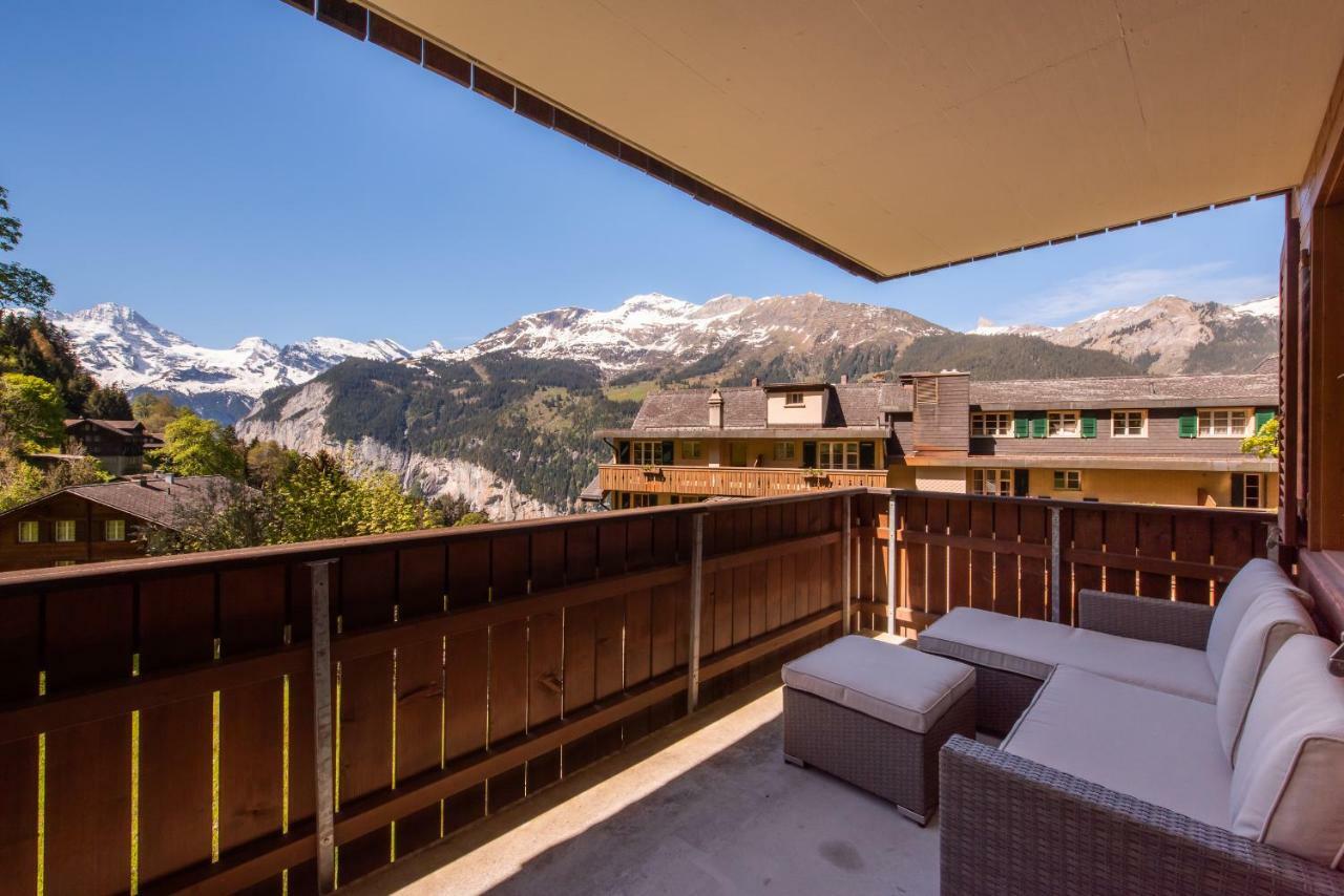 Apartament Roossi-Huus 3 Wengen Zewnętrze zdjęcie