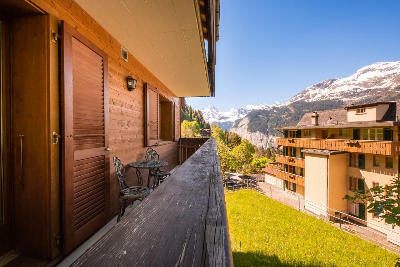 Apartament Roossi-Huus 3 Wengen Zewnętrze zdjęcie