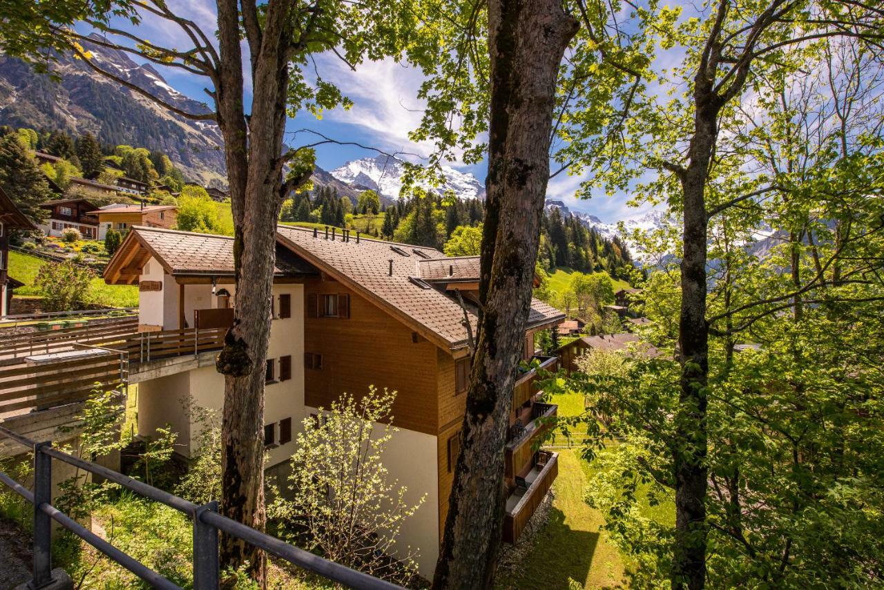 Apartament Roossi-Huus 3 Wengen Zewnętrze zdjęcie