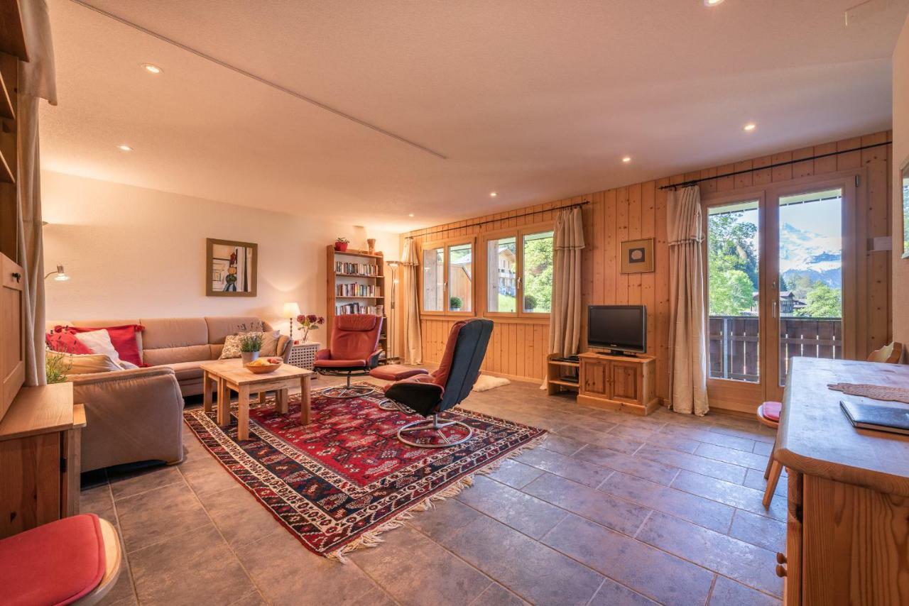 Apartament Roossi-Huus 3 Wengen Zewnętrze zdjęcie